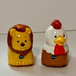Vtech Go! Go! Smart Animals~Rooster & Lion Lights, Sounds & Sings